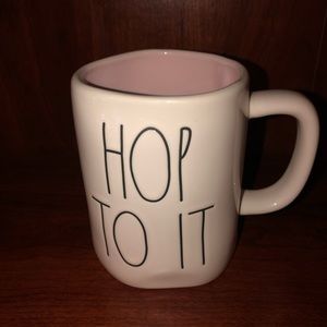 Rae Dunn LL Hop to It Mug